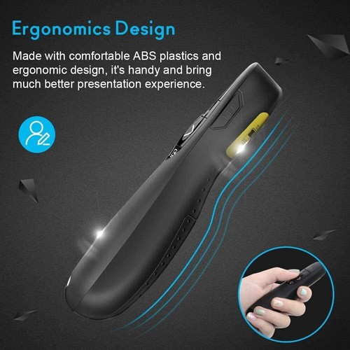 2.4 GHz USB Presenter Powerpoint Clicker Präsentation Fernbedienung Wireless ~ - Bild 13 von 13