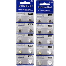 US SELLER 20 AG4 SR626 SR626SW LR626 Alkaline battery 377A RETAIL PACK FreeSH