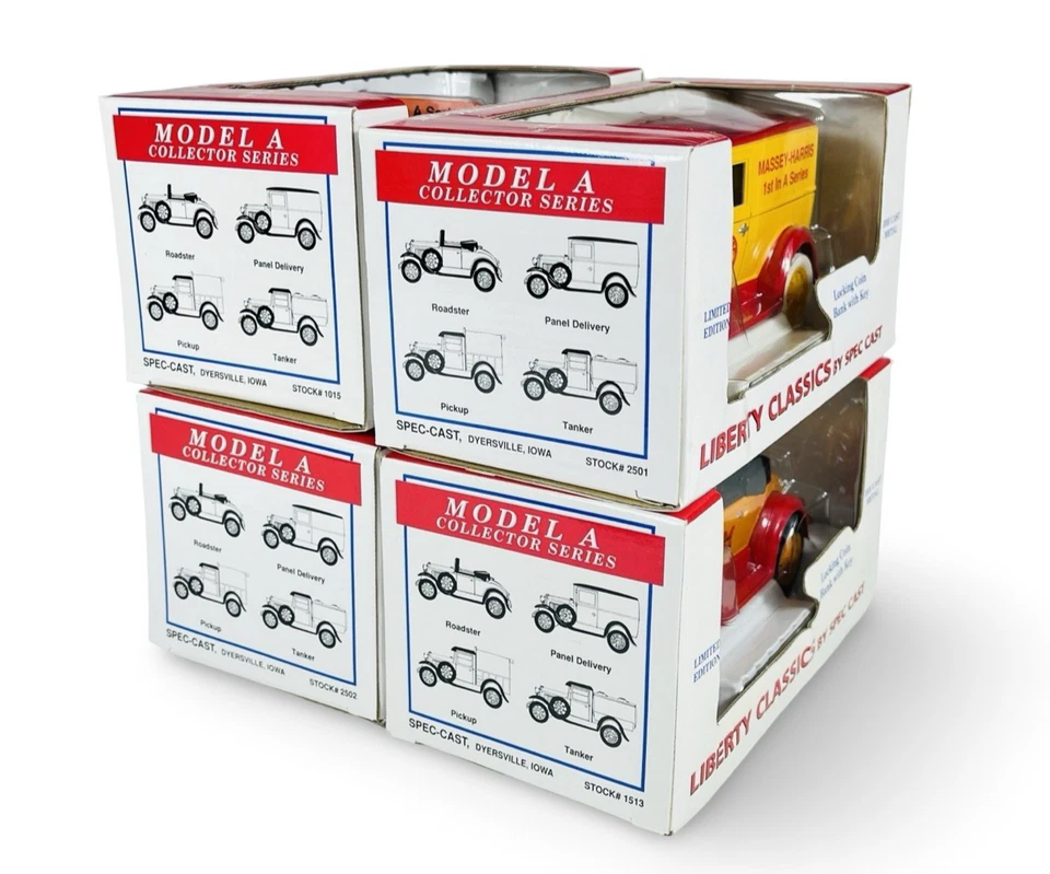 Spec Cast Set Model A Collectors Farm Series~Oliver Massey Moline Allis-Chalmers - Image 2 of 4