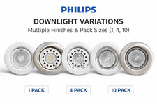 Philips Fire Rated Recessed Downlights GU10 Ceiling Spotlight Downlighters