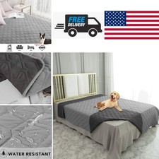 Luxury Waterproof Dog Bed Cover Reversible Blanket 52x82 Inch Modern Style