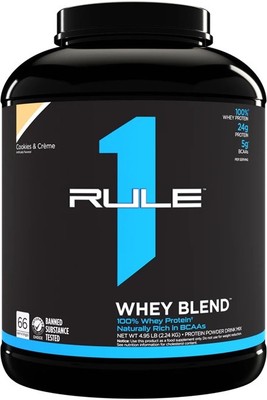 Rule One R1 Whey Blend, Cookies & Creme - 2240g (37,92 EUR/kg)