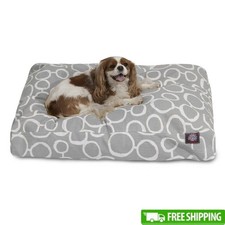 Shredded Memory Foam Dog Bed Water-Resistant Washable Cover Comfort Support New