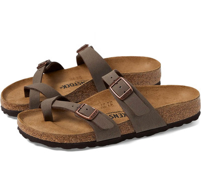 Birkenstock Mayari Birkibuc Women's Toe Loop Sandals Regular EU37-41