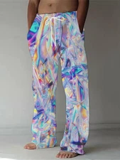 New autumn and winter men's trousers American retro loose straight youth