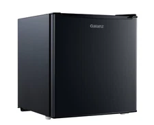1.7Cu ft One-Door Mini Refrigerator, Adjustable Interior, Energy Certified Black