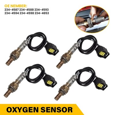 4 2344588 Oxygen O2 Sensor Fits For 01-18 Jeep Wrangler V6 3.6L 3.8L L6 4.0L L