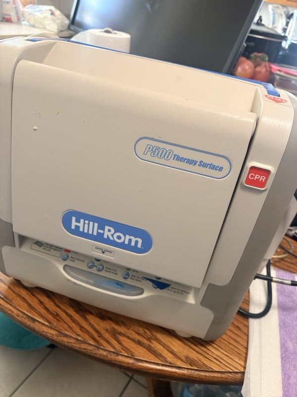 Hill-Rom P500 Therapy Surface P005723 Mattress Control Unit Pump + Hose
