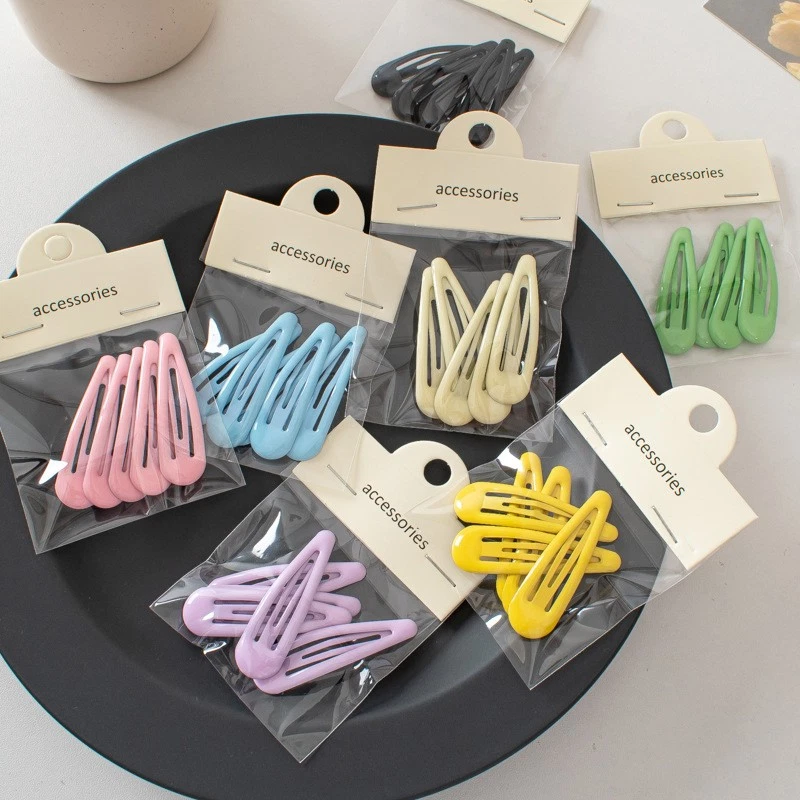 WJRQD 30 Pezzi Fermagli per Capelli, Fermagli per Capelli in Metallo da 3 cm, Forcine per Capelli per Donne e Bambini - Multicolore