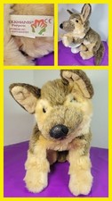 Folkmanis German Shepherd Puppy Plush Puppet 19" Tip To Tip