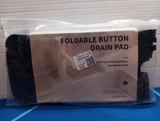 24 inch Faucet Mat for Kitchen Sink 6  Slope Splash Guard with Fasten Button