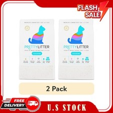  2 pack PrettyLitter, Health Monitoring Cat Litter - 8lb