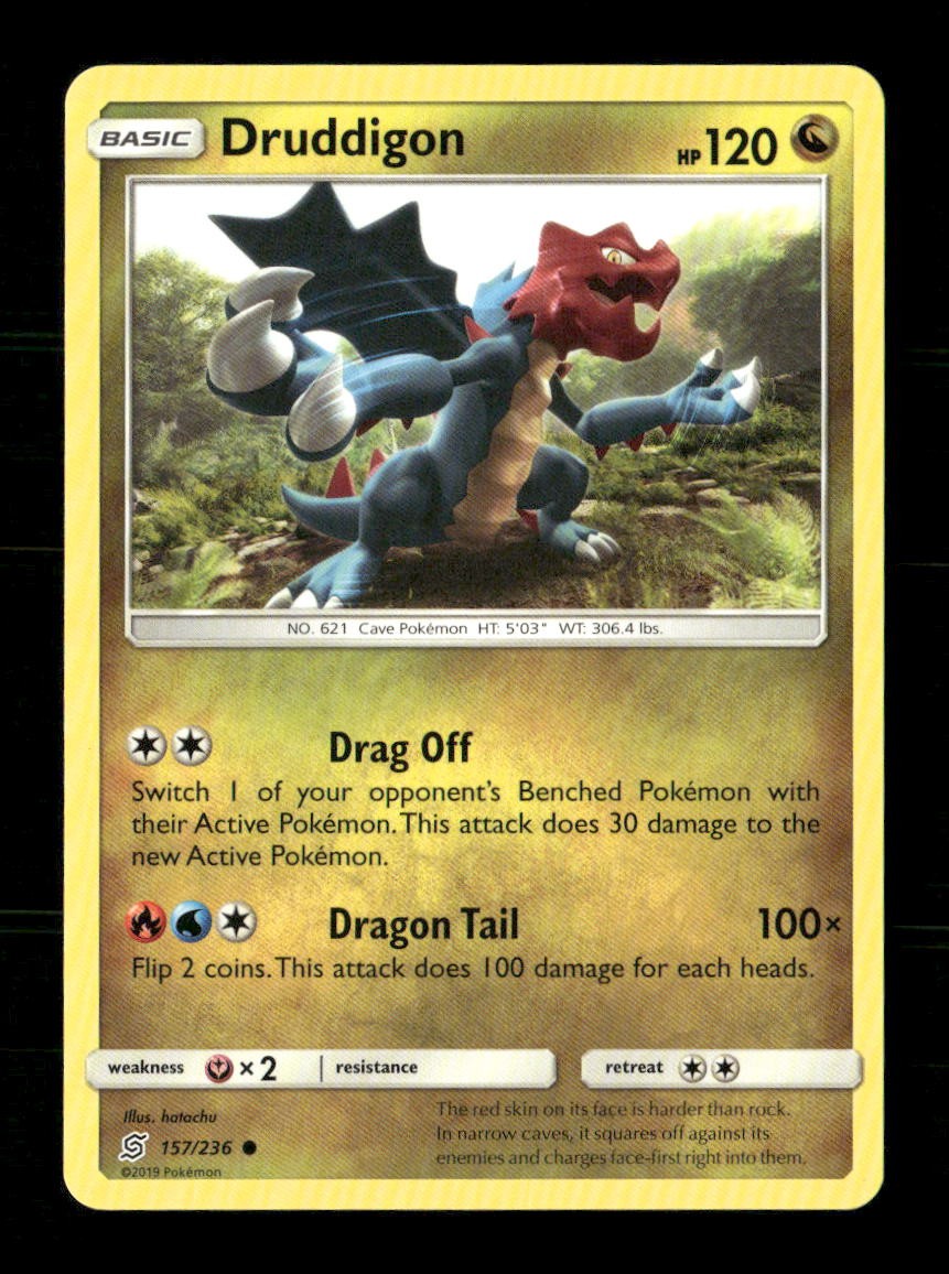 Druddigon 157/236 Unified Minds NM/M Pokemon
