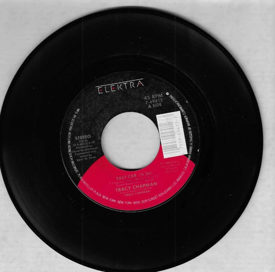 Tracy Chapman Single 45 RPM Speed Vinyl Records for sale | eBay