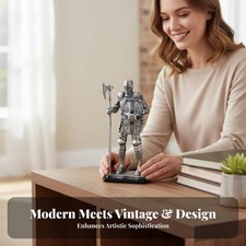 ochronna przekładnia wojownika figurka średniowieczny motyw wojownika statuetka kolekcjonerska