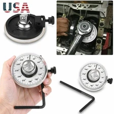 Measure Tool Angle Gauge Meter Drive Torque Wrench Rotation 360 Degree 1/2" N+