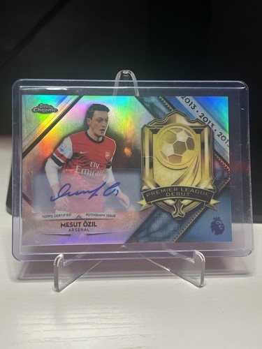 Mesut Ozil Auto 13/50 Topps Premier League Chrome 2018/19 Debut Auto *Case hit*