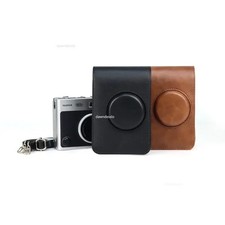 For Fujifilm Instax Mini EVO Camera Bag Retro PU Leather Case Shoulder Belt Prot