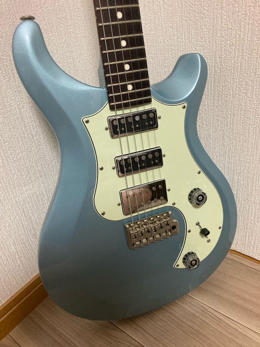 Prs S2 Studio Paul Reed Smith Frost Blue Metallic Scratches Reiki
