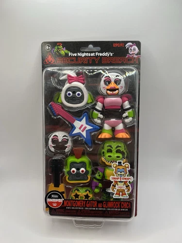 Five Nights at Freddy's Funko Snaps! Montgomery Gator and Glamrock Chica 2-Pack