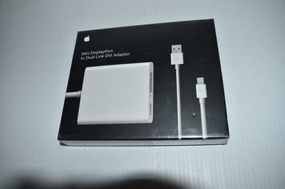 Apple MB571Z/A Mini Display Port to Dual Link DVI Adapter -A1306  NEW  (AQX64)