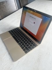 2017 Apple MacBook 12" Intel m3 1.2GHz 8GB RAM 256GB SSD Rose Gold A1534