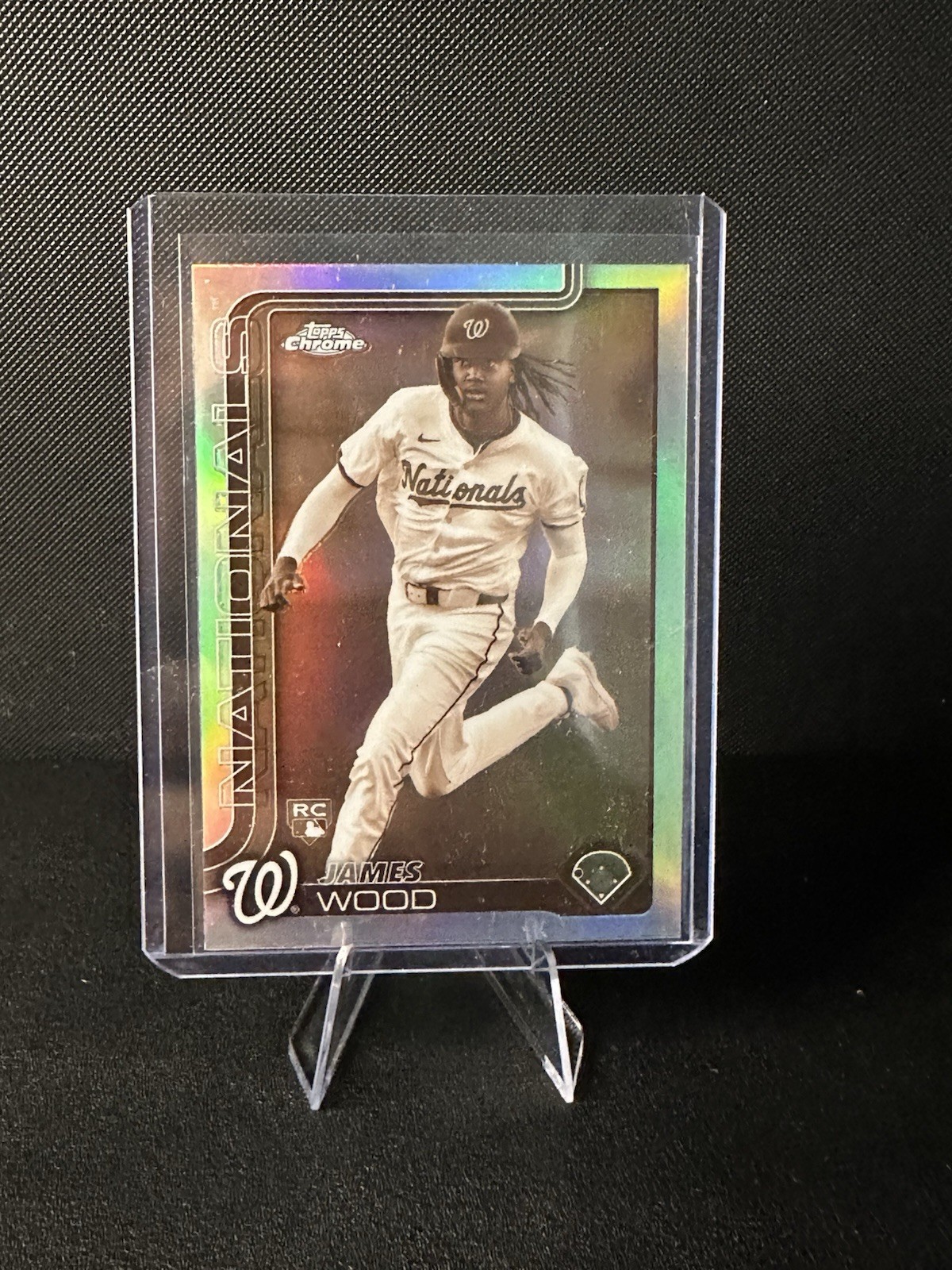 James Wood 2025 Topps Chrome #132 Sepia Refractor Price Guide