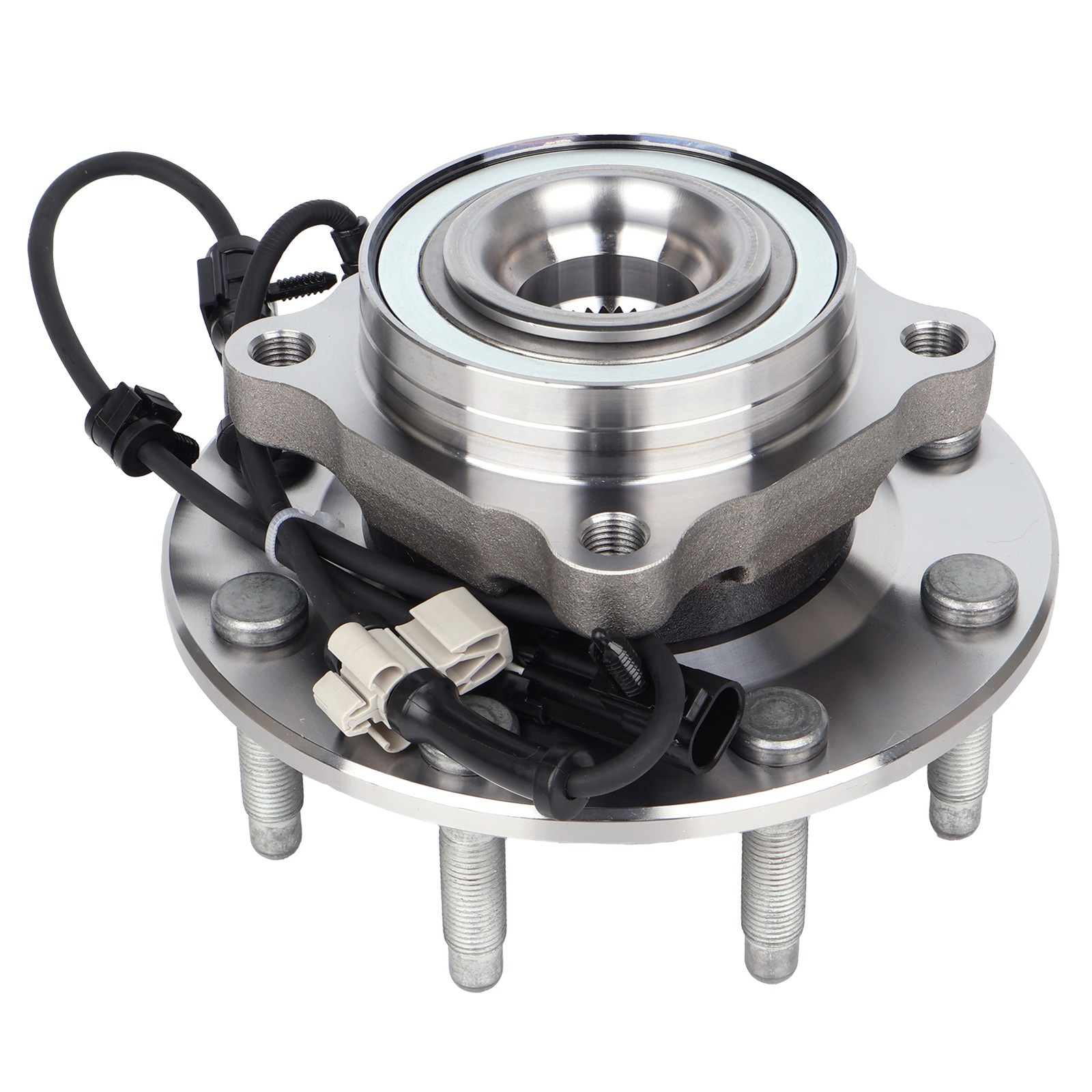Front Wheel Bearing Hub Assembly For Chevy Silverado 3500 GMC Sierra 3500 4WD