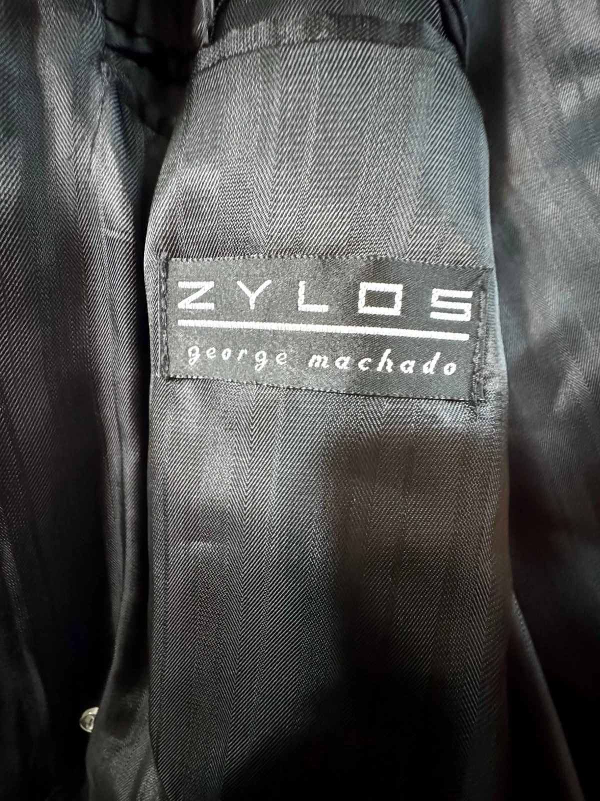 Vintage ZYLOS Cashmere Overcoat Green Men's 44L Yugoslavia W/ Bonus Italy Scarf image 8