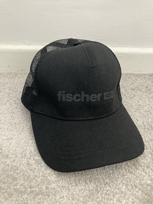 Fischer Mütze Kappe schwarz verstellbar mit kühlendem Netzrücken