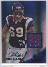 2012 Certified Materials Mirror Blue 17/25 Jared Allen #39 0f8