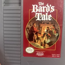 The Bard's Tale Nintendo NES Authentic RPG