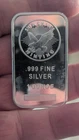 1 oz Silver Bar - 999 fine - ( Sunshine mint ) Sigma metalitics verified