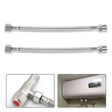 Flexible 20cm Hose with Internal and External Threads for Easy Connections