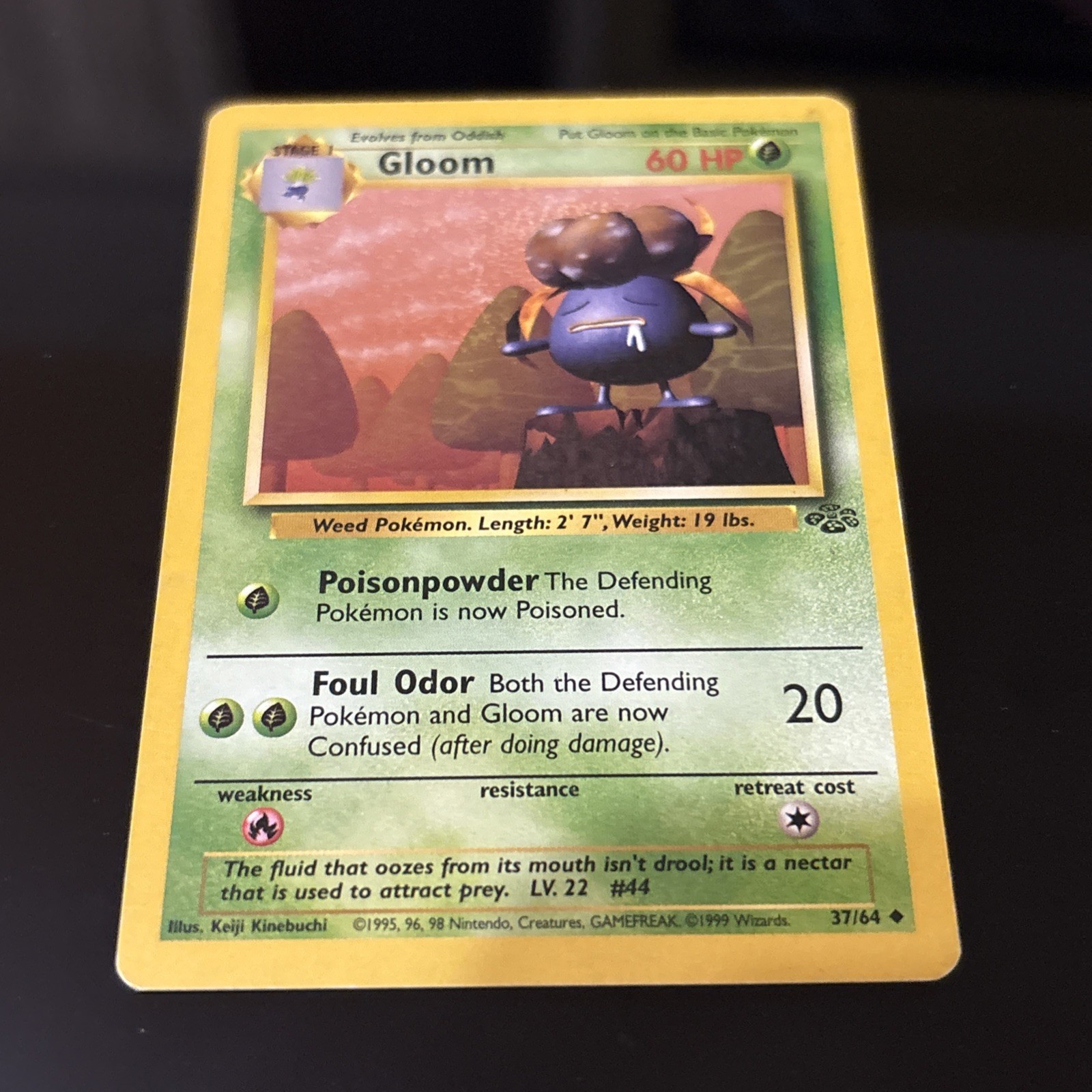 GLOOM - 37/64 - Jungle - Pokemon Card - LP
