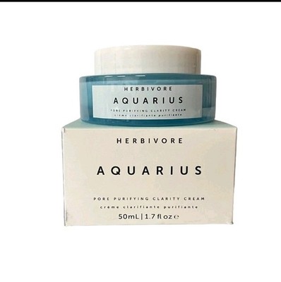 Herbivore Aquarius Pore Purifying Clarity Cream 1.7 fl oz Anti-Aging Eyes Face 