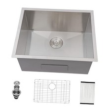 23 Laundry Sink Undermount - 23x18 Inch 23"x18"x13" Stainless Steel - Laundry