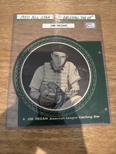 1950 All-Star "Pin-Ups" Uncut Jim Hegan Cleveland Indians