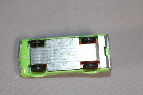 Siku Serie V Metal V 321 Alfa Romeo Montreal Coche / Coche - Imagen 4 de 4
