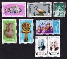 Egypt 1972-5 Stamps Mi#1111, 1161, 1178-83 MNH CV=24,8$