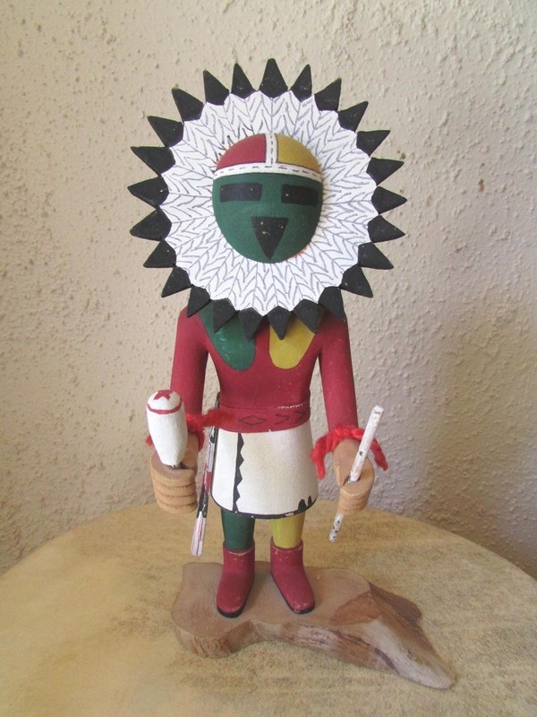 HOPI Sunface Kachina!Rare and Gorgeous Vintage Doll!