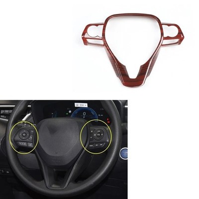 For Toyota Frontlander 2022-2023 ABS Wood Grain Interior Center Console Stickers