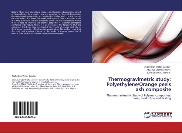 Aigbodion Victor Sunday (U. A.) | Thermogravimetric Study:...-image
