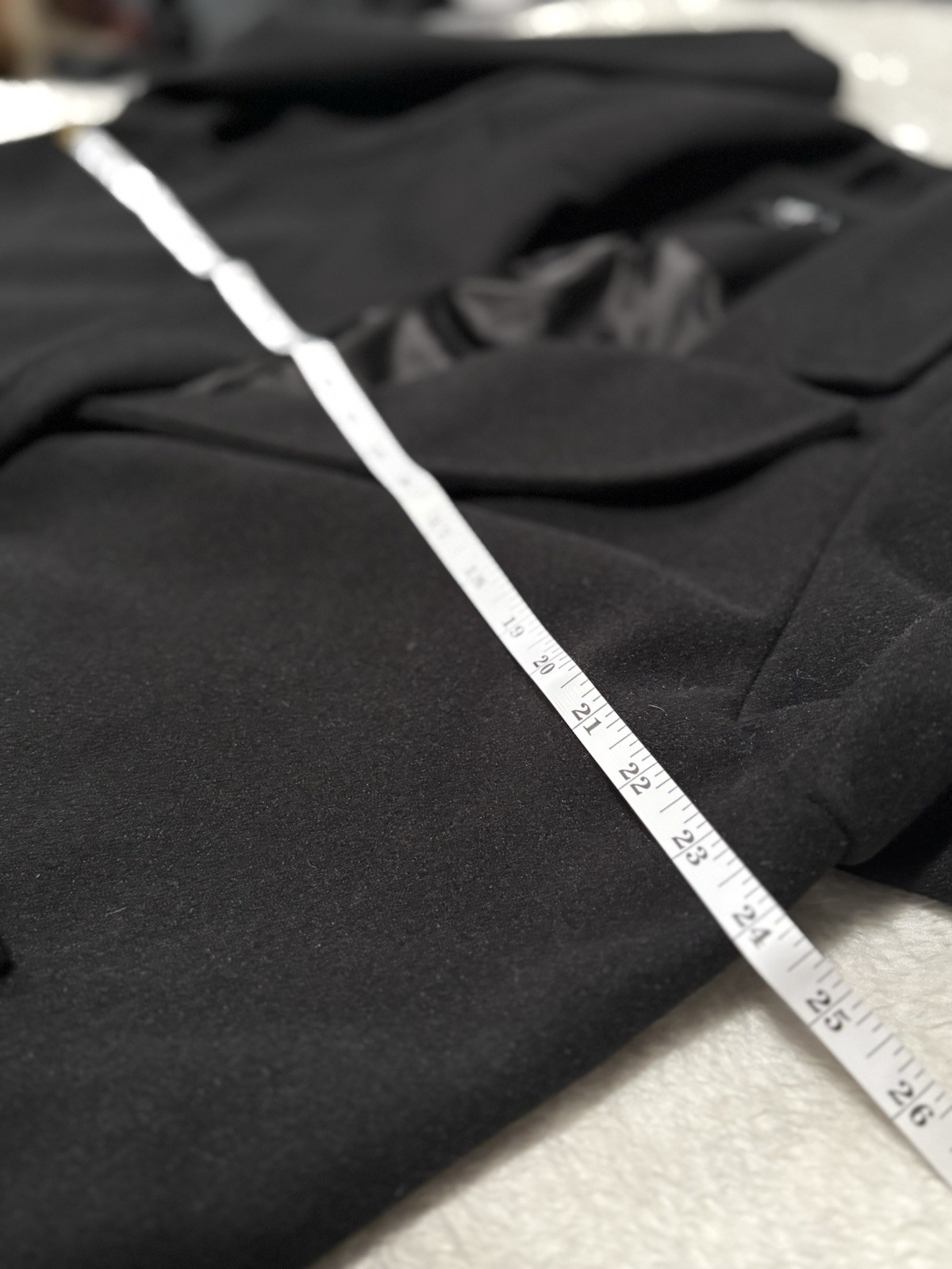 Torrid Womens Solid Black Button Peacoat Jacket S… - image 3