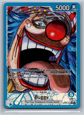 ONE PIECE TCG Buggy OP09-042 Leader Parallel Alt Art ENGLISH NM  