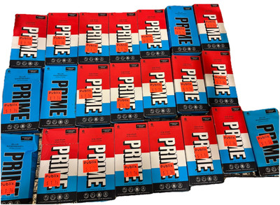 22 Boxes New Prime Hydration 138 Sticks Logan Paul Drink Ice pop Raspberry Punch