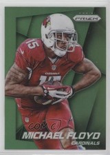 2014 Panini Prizm Green Prizm Michael Floyd #192 0dk