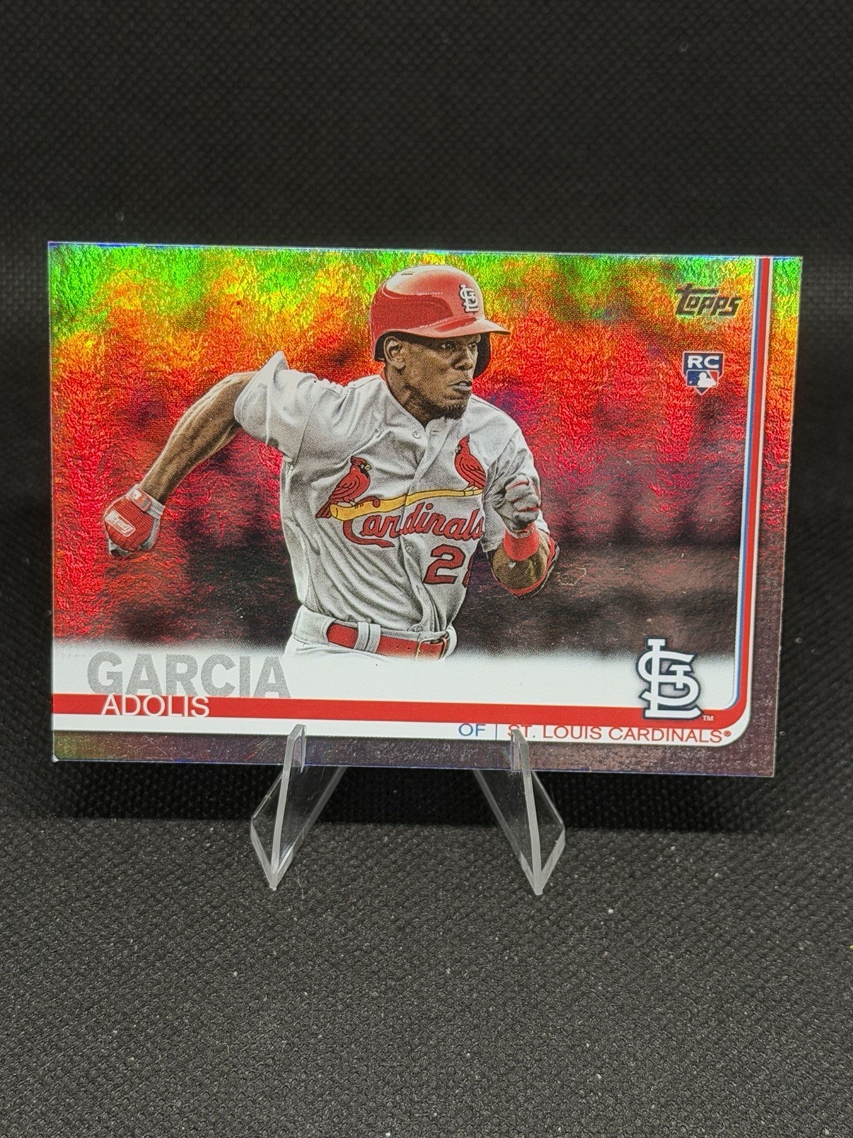 2019 Topps - Adolis Garcia #227 Rainbow Foil (RC)