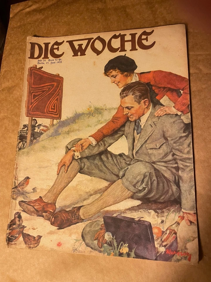 11 Editions of Die Woche Magazine - The General Interest German Weekly 1929-1936 - Image 4 of 4