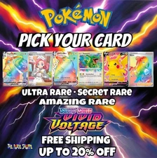 2020 Pokemon Sword & Shield: Vivid Voltage PICK YOUR CARD/COMPLETE SET M/NM